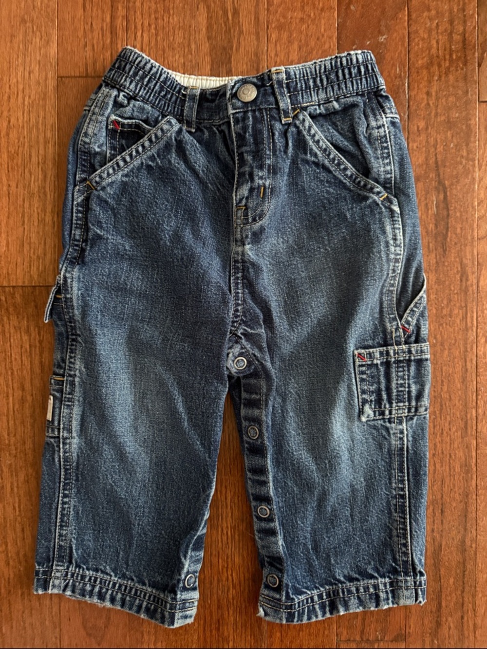 Vintage 90’s baby GAP Boys Denim Cargo Jeans